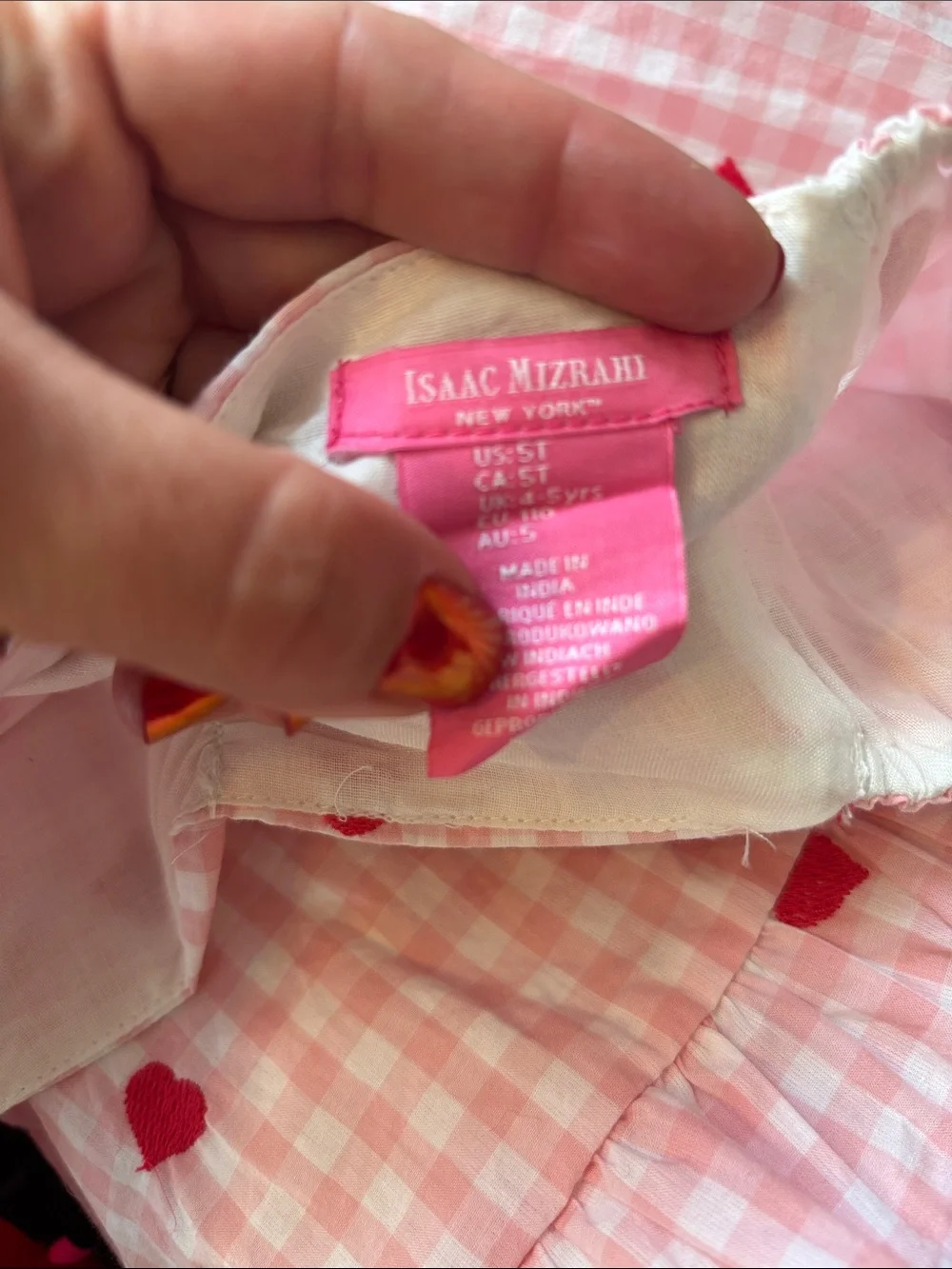5 for $25🎈Isaac mizrahi New York heart dress